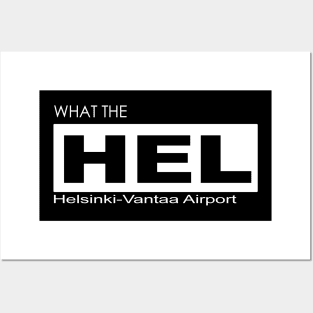 what the HEL? Helsinki-Vantaa Airport Posters and Art